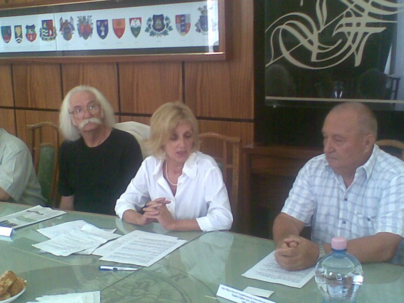 Tolcsvay Béla, dr. Balogh Ibolya és Szalai Gábor