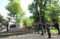 Felavatták a Magyar Királyi 17. Honvéd Gyalogezred ezredzászlajának hű mását a Zichy ligetben